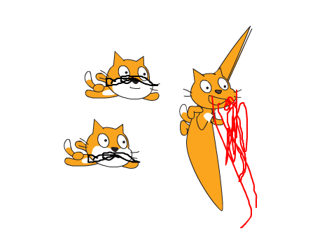 HOW TO MAKE FUN OF SCRATCH CAT