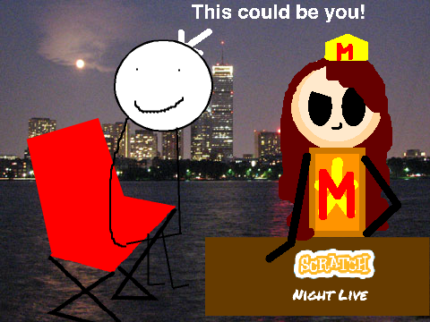 Apply To Be On Scratch Night Live! remix