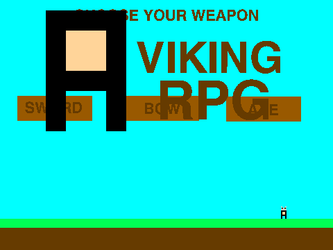 Viking RPG BETA V 0.0.5 remix (Player's looks differ)