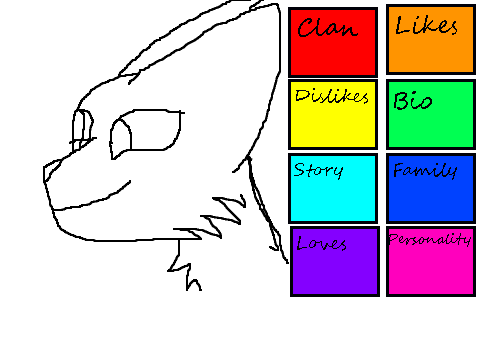 Warrior Cat bio template 