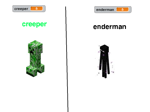 NecroPolls Creeper vs. Enderman