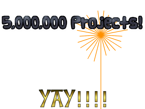 5,000,000 Projects On Scratch