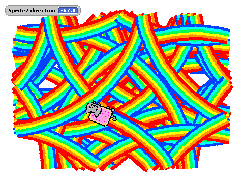 rainbow poo