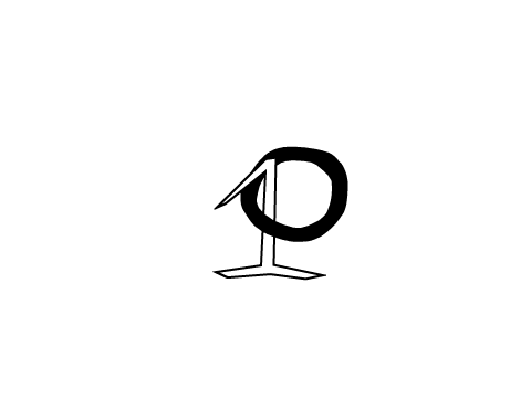 Draft of logo for new artist name