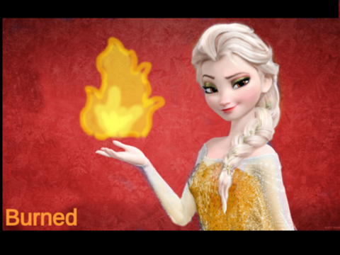 Burned- Frozen parody