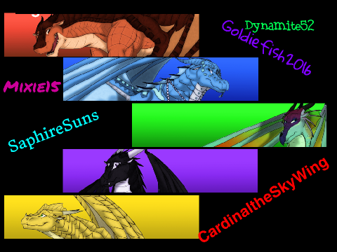 Sign Your User If You Love Wings of Fire!!