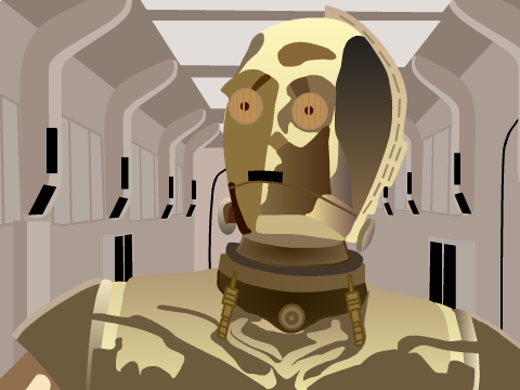 C3PO(Star Wars Art)
