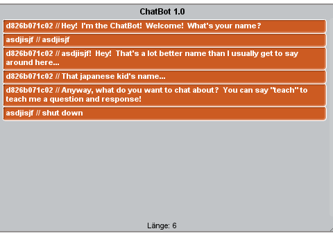 Talking ChatBot AI V.0.6