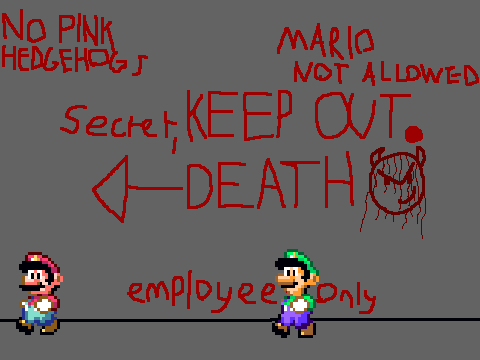 UNFINISHED Mario Breaks & Enters