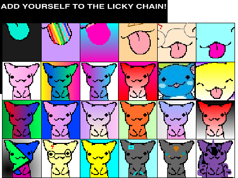 Add Yourself to the Licky Chain!  #23
