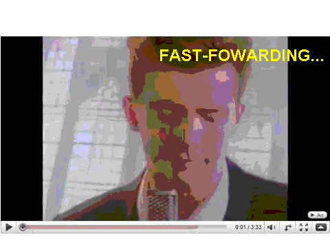 Rickroll 2x fast