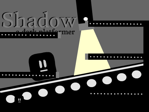 Shadow - a dark platformer but its draggable
