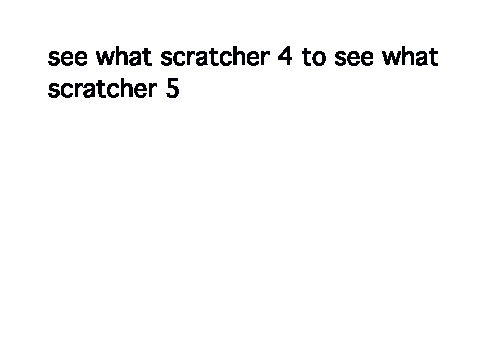 IMPORTANT WHAT SCRATCHER MESSAGE!!