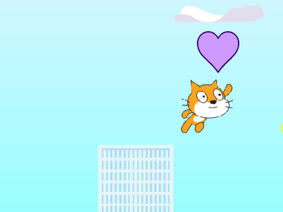 Flying cat game