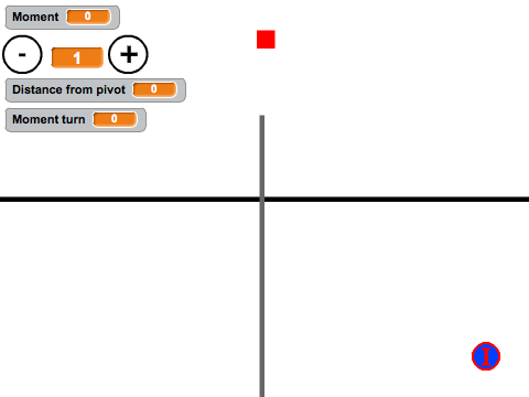 Simple Moment on Pivot Simulator (Science)