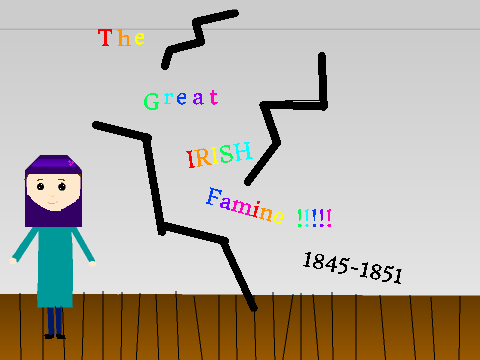 The Great Irish Famine 1845-1851.