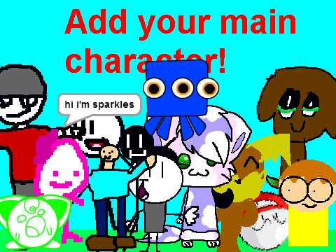 Add your MAIN CHARACTER! remix remix