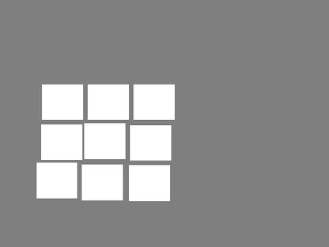 A face of a 3 x 3 Rubik Cube (AUTO)