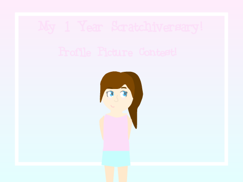 My 1 Year Scratchiversary ~ Profile Pic Contest