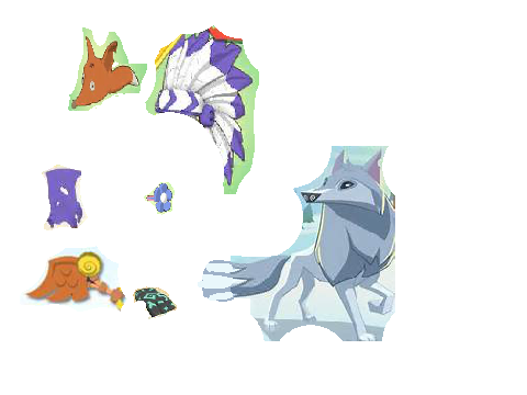 Animal Jam Dress up: Arctic Wolf remix