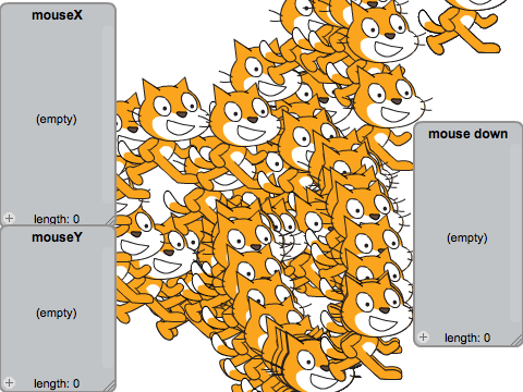 Scratch Cat will Stamp your drawing