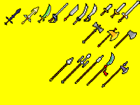 dot素材（武器）