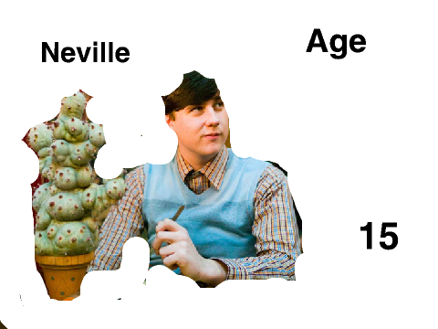 neville, Ginny and Luna through the years