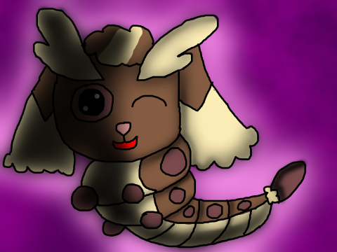 Pokefusion #1: Loperpie (Lopbunny + Caterpie)