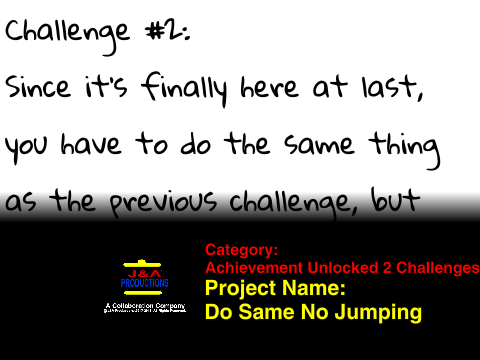 Achievement Unlocked 2 Challenge #2