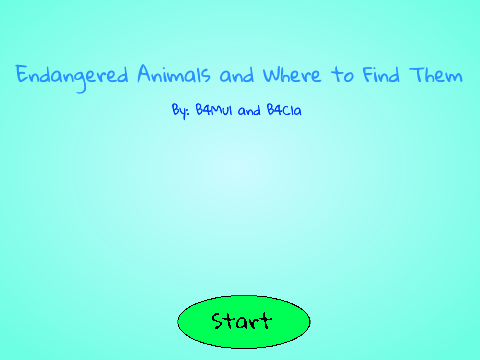 1_Endangered Animals and Where to Find Them