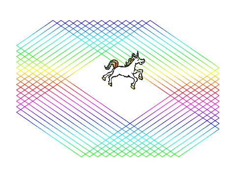 ¡LOL! Unicornio dibujante