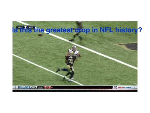 Worst Drop in NFL History
