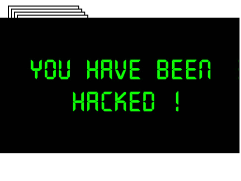 You have been hacked.... 