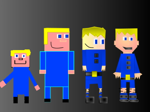 Evolution of Dave Mineson