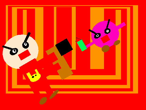 Kirby VS king dedede art