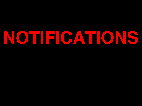 Notifications