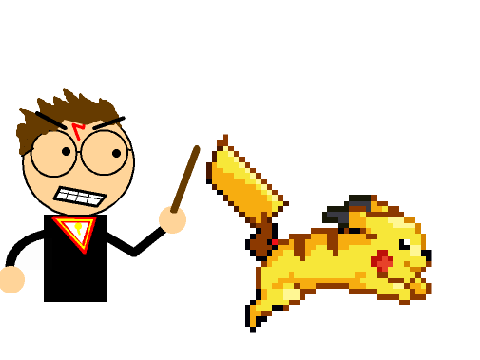harry vs pikachu