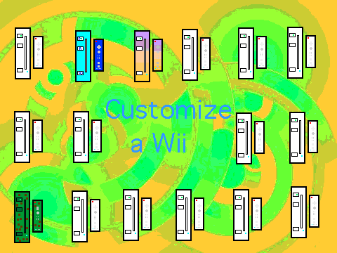 Customize A Wii(read dessription!!!)