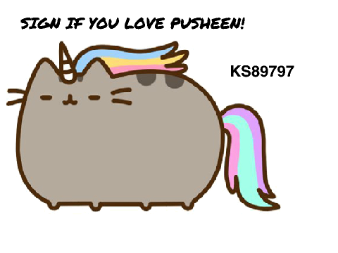 sign if you love Pusheen!! remix