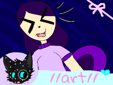 Mewka! //art for -_eevee555_-//