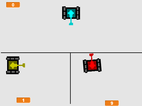 Tank Game (3 Player) Version 1.0