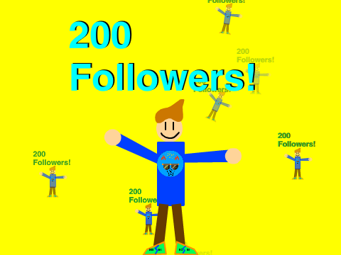 200 Followers!