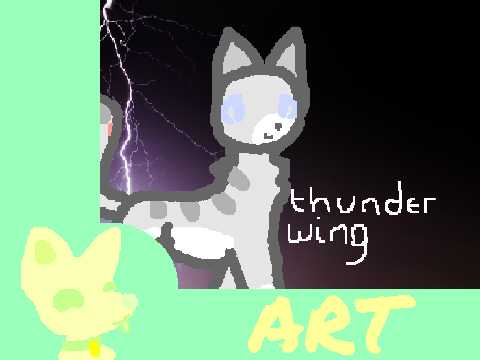 Thunderwing- Warrior cat OC