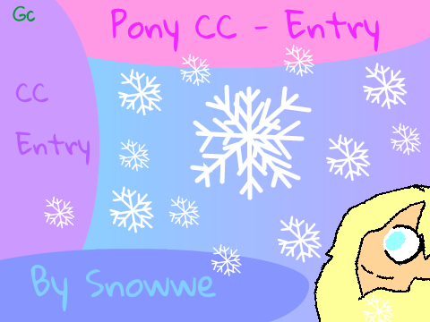 CC Open Pony - Entry