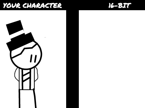 Give me a character and I will make it 16-bit! remix