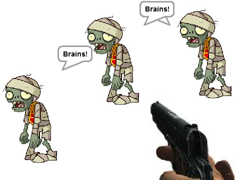 Guns V.S Zombies