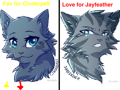 Cinderpelt vs Jayfeather