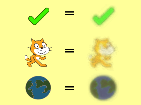 Blur effect in scratch 
