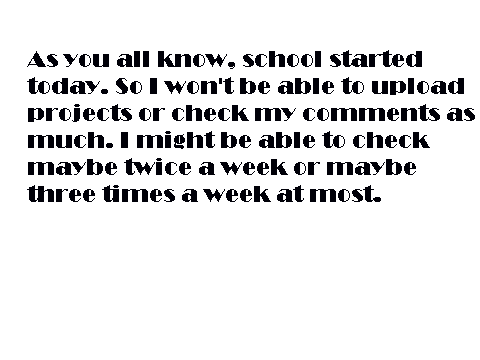 UPDATE: I'm leaving temporarily.