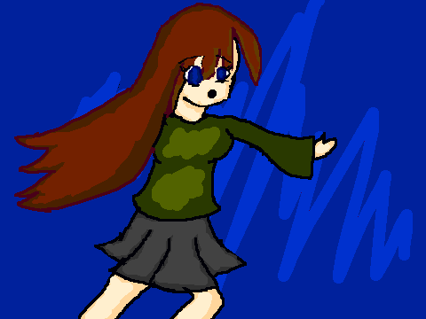 My entry-Mysterious girl